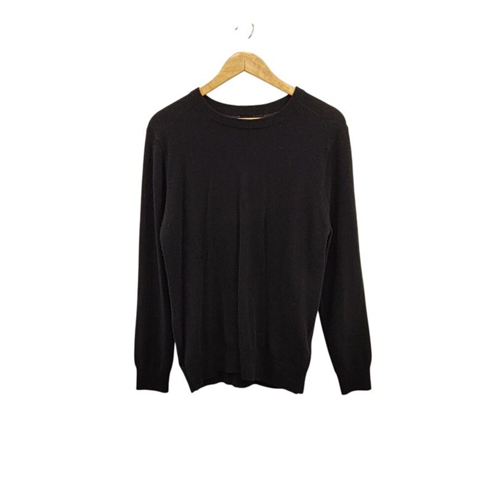 Quince Black Sleeved Top M
